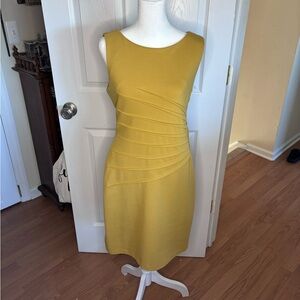 Ivanka Trump Mustard Dress, Size 8
